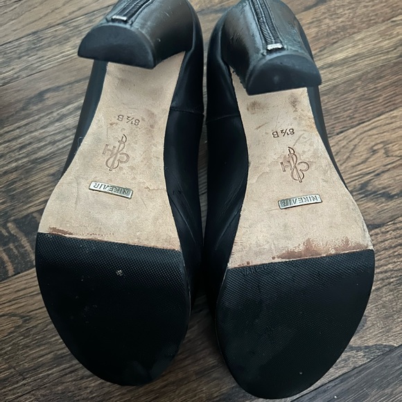 Cole Haan Black Heeled Ankle Boots - Picture 3 of 6